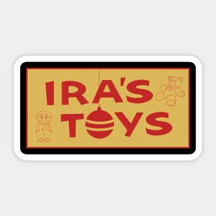 Ira's Toys Sticker